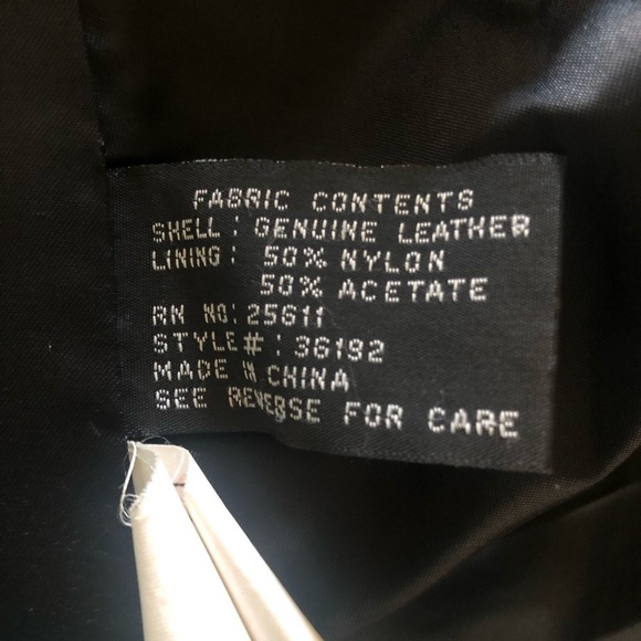 Jones New York Women’s Genuine leather light coat Size M - Picture 11 of 11